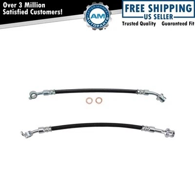 Rear Brake Hose Fits 12-17 Hyundai Azera 11-15 Sonata 14-16 Cadenza 11-16 Optima - Image 1 of 4