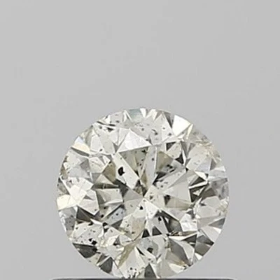 Loose Round 4 mm 100% Natural IGI CERTIFIED Diamond 0.51 Ct Color M/SI Clarity - Image 1 of 4