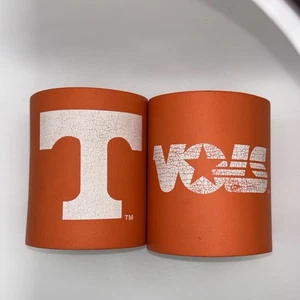 Universidad de Tennessee VOLS Cerveza Vintage Koozie 2 Piezas Espuma Naranja - Imagen 1 de 4