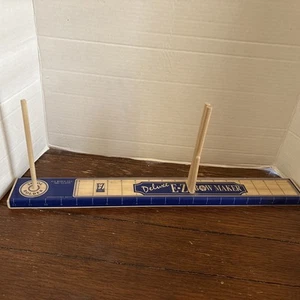 Deluxe E Z Bow Maker Hardwood Blue - Picture 1 of 2