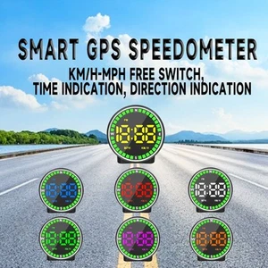 7 Color Car Speed HUD Display with Easy Installation and Reliable Performance - Picture 1 of 8