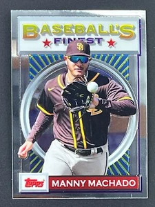 MANNY MACHADO 2020 Topps Finest Flashbacks #191 San Diego Padres - Picture 1 of 2