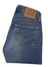 LEVIS 595 Jeans Mens W 29 L 32 Classic Fit Red Tab Blue Denim 1360