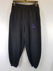 Nappytabs hip hop Sweatpants Black & Purple Size XS - Picture 1 of 4