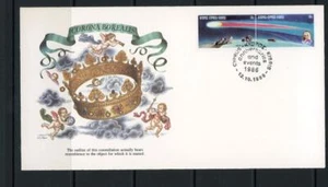 Cyprus 1986 SG 687-8 Halley's Comet Space FDC - Picture 1 of 1