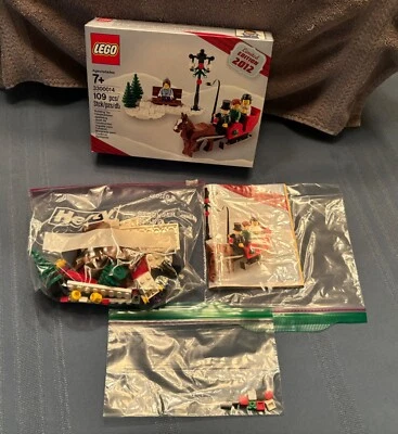 Lego Temporada 2012 Edición Limitada 3300014 Set Navidad 100% Completo ~Excelente Estado~ Foto 1 de 4