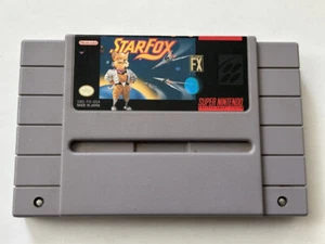 Super Nintendo SNES Game - Star Fox Authentic FREE SHIPPING Starfox - Picture 1 of 1