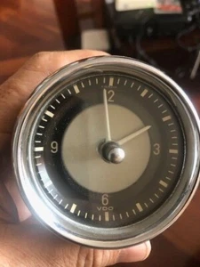 BMW VDO Kienzle Dash Clock 6 volt 1962 – 1966 1500 1600 1800, 2500-3.0 CSi E9 - Picture 1 of 3