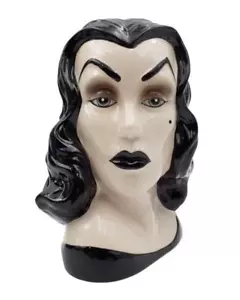 Vampira Portrait Cermaic Vase Kreepsville 666 - Bild 1 von 1