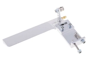 Alloy Rudder 95mm w/ Water Intake for RC Boat (42mm Offset) - Picture 1 of 1