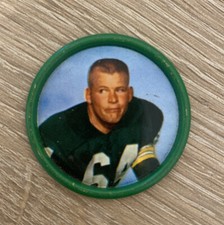 1962 Salada Junket Coin #20 Jerry Kramer Green Bay Packers