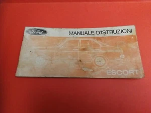 FORD Escort Normale-Sport e Giardinetta Libretto Uso e Manutenzione Originale'75 - Foto 1 di 9
