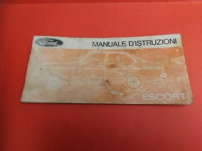 FORD Escort Normale-Sport e Giardinetta Libretto Uso e Manutenzione Originale'75 - Immagine 1 di 4