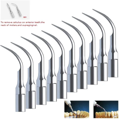 MARKENLOS 10 Zahnsteinentferner Scaler Scaling Tip spitze GD1 Fit DTE SATELEC Scaler DEDE