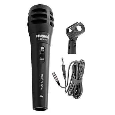 5Core XLR Microphone Dynamic Mic Karaoke Singing Studio Mics Handheld Microfono - Image 1 of 4