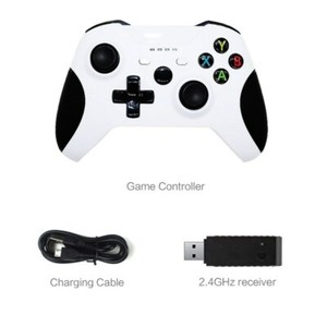 2.4GHz Wireless Controller For Xbox One Microsoft Windows 10 Bluetooth Black US