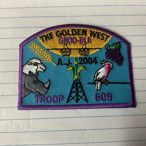 Australian Boy Scout Patch The Golden West 2004 - Picture 1 of 1