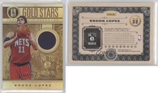 2011-12 Panini Gold Standard Gold Stars Memorabilia /149 Brook Lopez #32