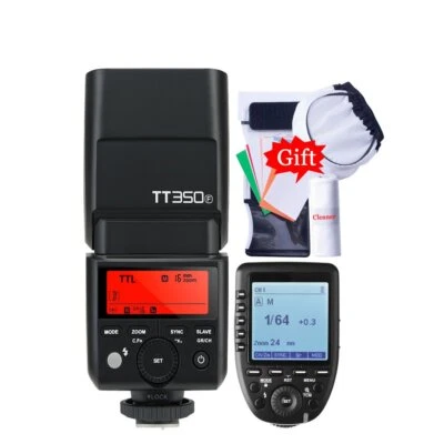 Transmisor flash Speedlite Xpro-F para cámara Godox TT350F TTL para Fujifilm X-T2 T20 Foto 1 de 4