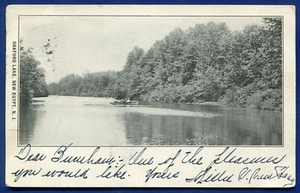 Oakford Lake New Egypt New Jersey nj postcard - Picture 1 of 2