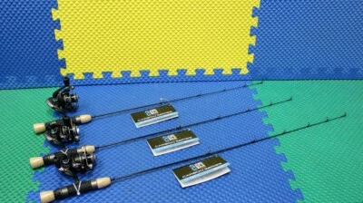 Clam Ice Team Carbon Series 3 +1BB Ice Fishing Combo Spinning CHOOSE YOUR MODEL! - Image 1 of 4