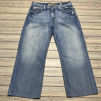 Pantalones de mezclilla BKE Marshall Bootcut para hombre talla 36x27 desgastados 100 % algodón Foto 1 de 4