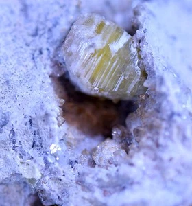 LARGE WELOGANITE Crystals Fine Mineral Specimen MONTREAL Francon Quarry - Picture 1 of 4