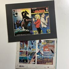 1 OF 1: 1988 Comico The Maze Agency 1 Original CMYK Layer Print Cover Spread