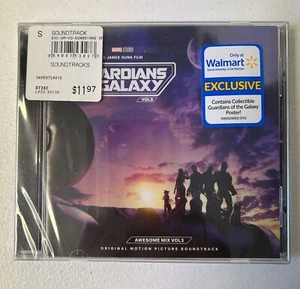 Guardians Of The Galaxy Vol. 3 Walmart Exclusive CD w/ Poster New Sealed Creep - Picture 1 of 4