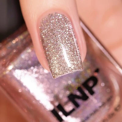 ILNP Crystal - Light Champagne Gold Ultra Metallic Nail Polish - Image 1 of 4