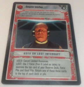 1997 Star Wars Customizable Card Game: Cloud City Computer Interface  - Picture 1 of 4
