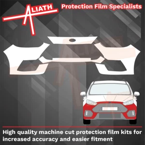 Fits Ford Focus RS MK3 Front Bumper CLEAR Stone Chip Paint Protection Guard Film - Picture 1 of 4
