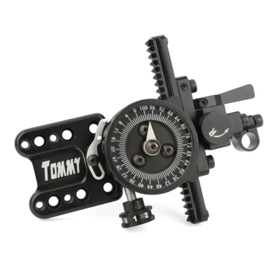 4x 6x 8x Arco Compuesto 1 Pin Mira Micro Puntero Ajustable Adaptador Mira Foto 1 de 4