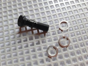 Hohlschraube, doppelt, Stahlflex, M10x1,25 Honda, Kawasaki, Suzuki, Yamaha,  - Bild 1 von 1