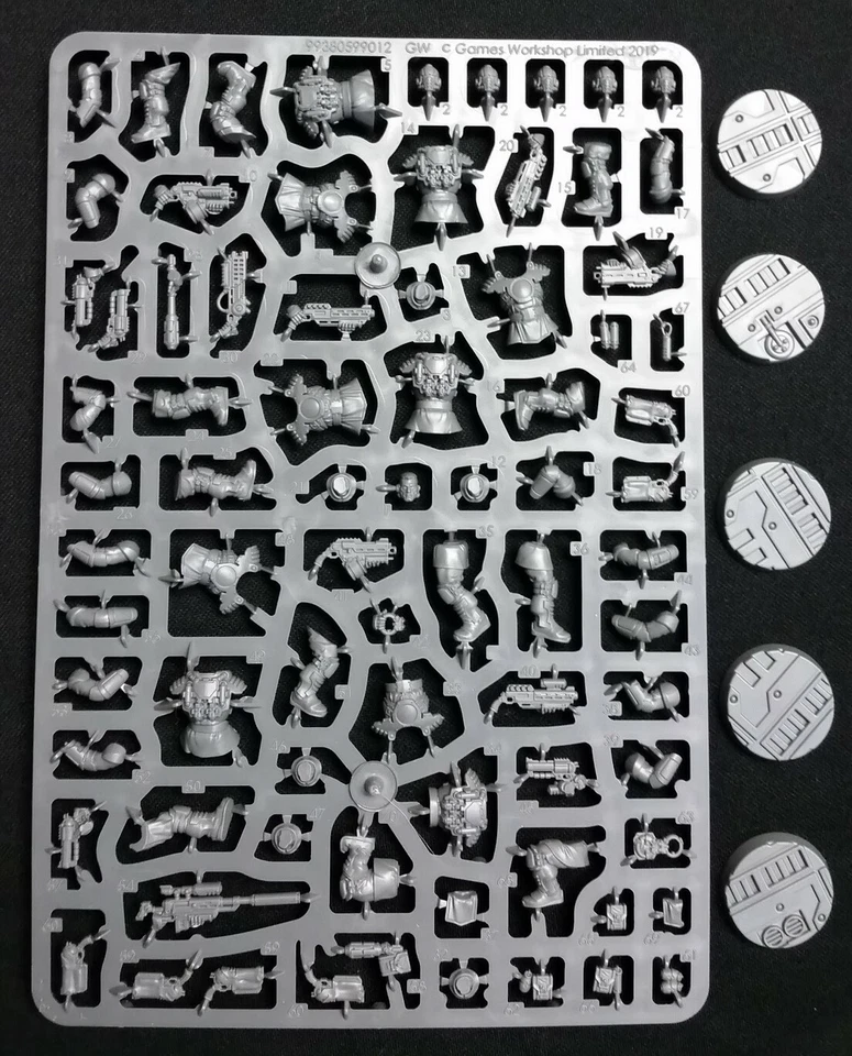 Palanite Enforcer Patrol Necromunda 5 models Warhammer 40K Arbites Kill Team  - Image 1 of 1