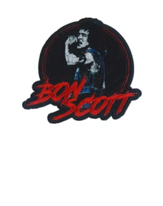BON SCOTT - PARCHE BORDADO - NUEVO - BANDA DE MÚSICA 5374 - Imagen 1 de 1