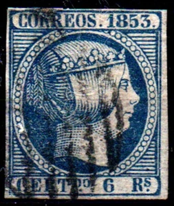 España nº 21. Año 1853. Ref 0353 - Imagen 1 de 1