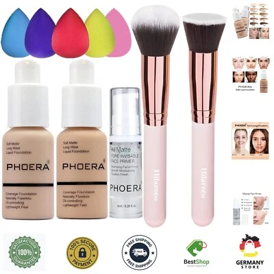 Phoera Concealer Foundation - Langanhaltende Abdeckung & Ölkontrolle 30ml - Bild 1 von 4