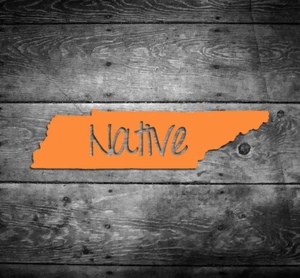 Tennessee Native Vinyl Aufkleber Auto Fenster Tür Autoaufkleber Stolz Zuhause TN - Bild 1 von 2