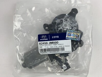 Motor de ventana eléctrica genuino Genesis cupé 2010 a 2016 delantero izquierdo conductor NUEVO Foto 1 de 2