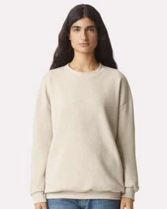 American Apparel ReFlex Fleece Crewneck Sweatshirt RF496 XS-4XL Imported - Picture 1 of 24