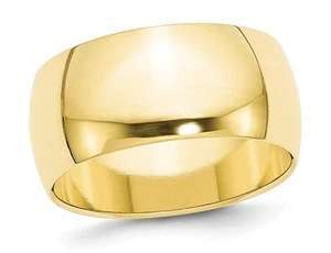 Ehering Herren 10 Karat Gelbgold 10 mm - Bild 1 von 4