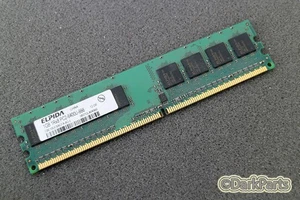 Elpida EBE10UE8ACFA-8G-E PC2-6400U-666 1GB Memory RAM DDR2-800 - Picture 1 of 1