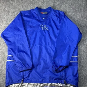 Pullover cortavientos vintage Nike Kentucky Wildcats azul para hombre L (se ajusta como XL) - Imagen 1 de 8