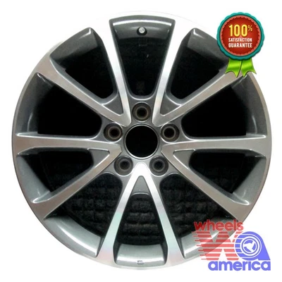 Wheel Rim Acura TLX 18 2015-2021 42700TZ3A31 Machined OEM Factory OE 71827 - Image 1 of 4