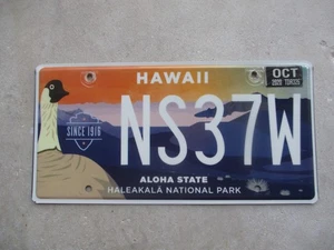 Hawái 2020 Haleakala National Park GOOSE matrícula # NS37W - Imagen 1 de 1