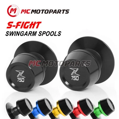 S-Fight Model 10mm Swingarm Spools For Z750 Z750S 05-2015 13 14 - Изображение 1 из 4