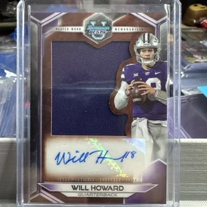 Will Howard 2023 Bowman Best Prospect Relic Patch Auto RC - Picture 1 of 2