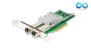 Intel X520-DA2 Dual Port 10Gb SFP+ Network Adapter Dell 0XYT17 inc Transceivers - Picture 1 of 1