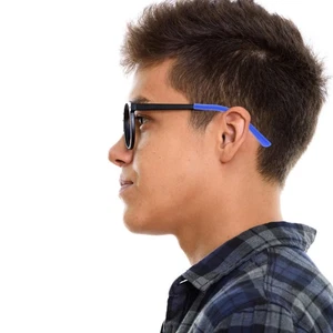 12 paia cuscinetti auricolari per occhiali in silicone cuscinetti per orecchie occhiali - Foto 1 di 12